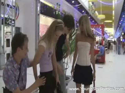 Young Sex Parties - Double date followed by a sex party